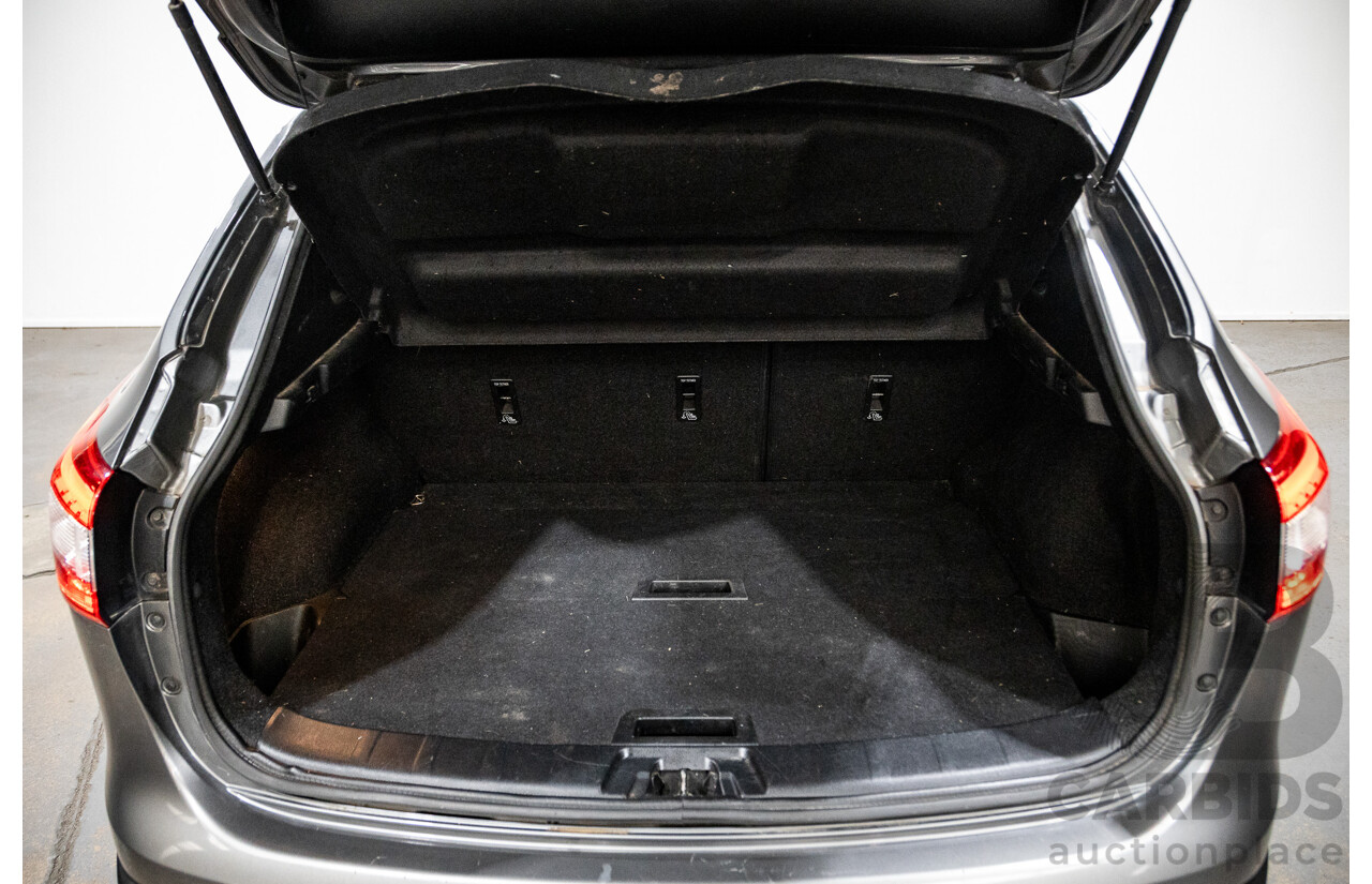 9/2017 Nissan Qashqai TI J11 4d Wagon Gun Grey Metallic 2.0L