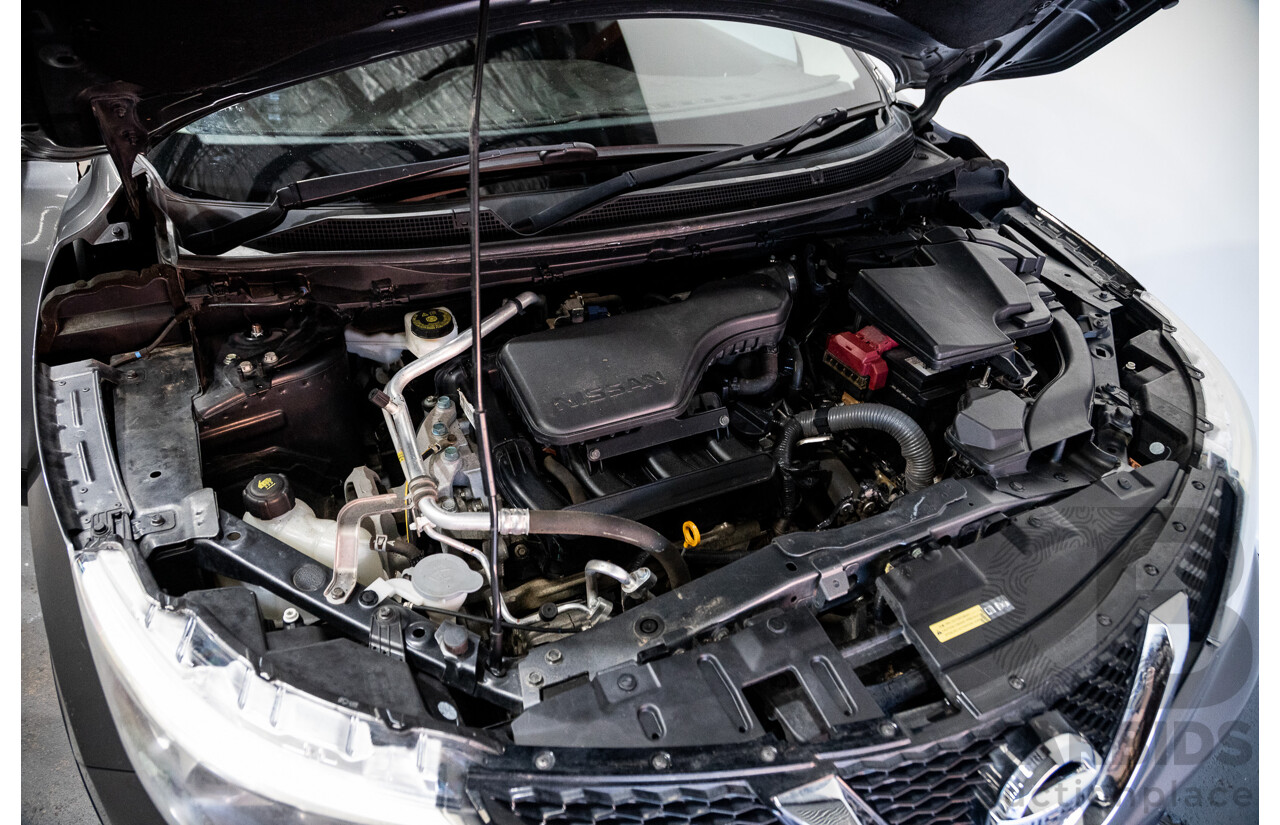 9/2017 Nissan Qashqai TI J11 4d Wagon Gun Grey Metallic 2.0L