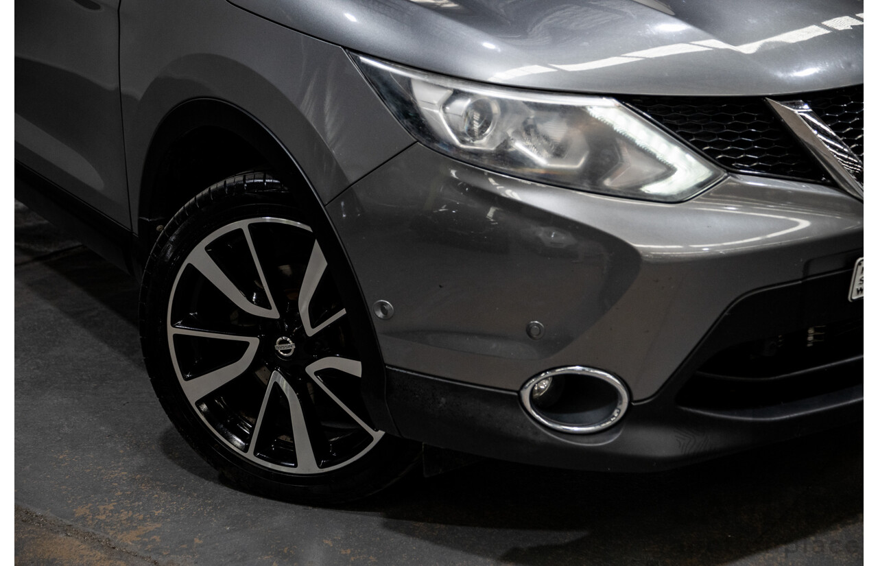 9/2017 Nissan Qashqai TI J11 4d Wagon Gun Grey Metallic 2.0L