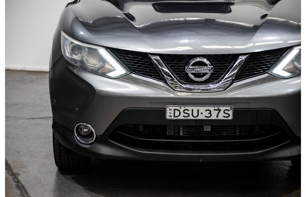 9/2017 Nissan Qashqai TI J11 4d Wagon Gun Grey Metallic 2.0L