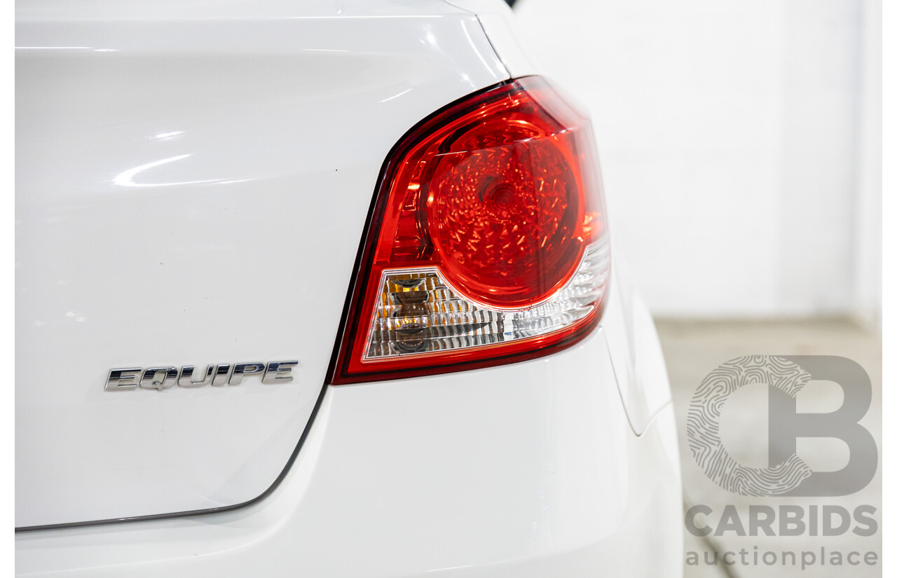 9/2015 Holden Cruze Equipe JH MY15 5d Hatchback White 1.8L