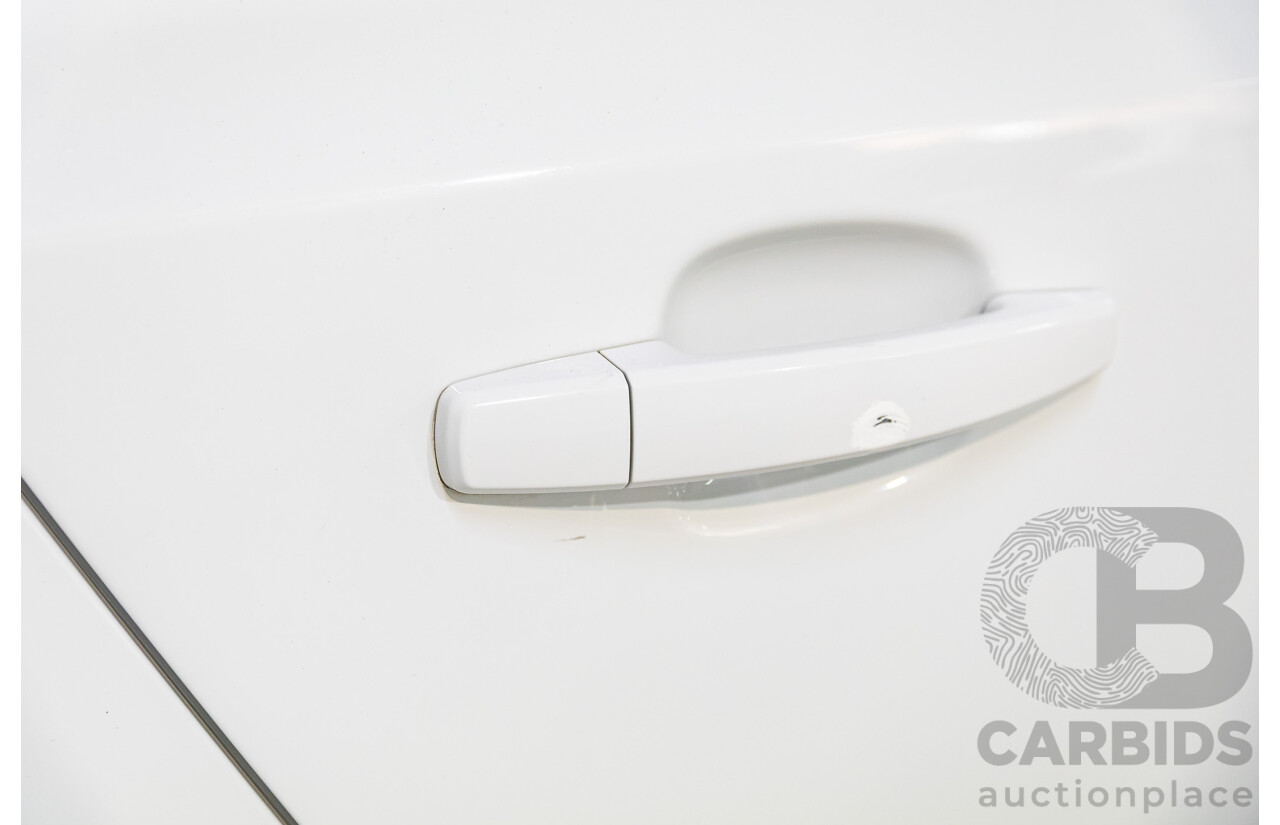 9/2015 Holden Cruze Equipe JH MY15 5d Hatchback White 1.8L