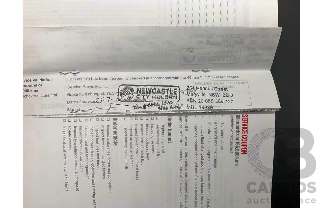 9/2015 Holden Cruze Equipe JH MY15 5d Hatchback White 1.8L