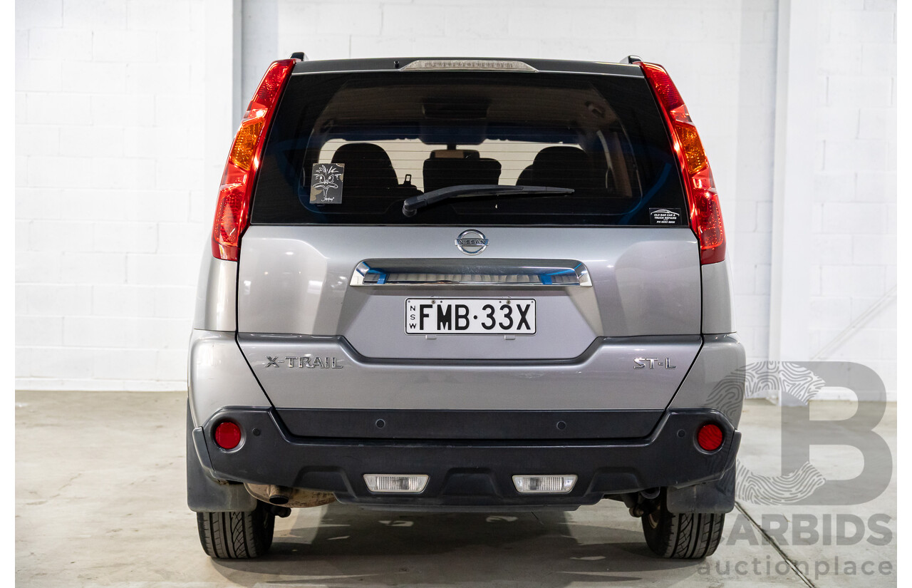 6/2009 Nissan X-Trail ST-L (4x4) T31 4d Wagon Grey 2.5L