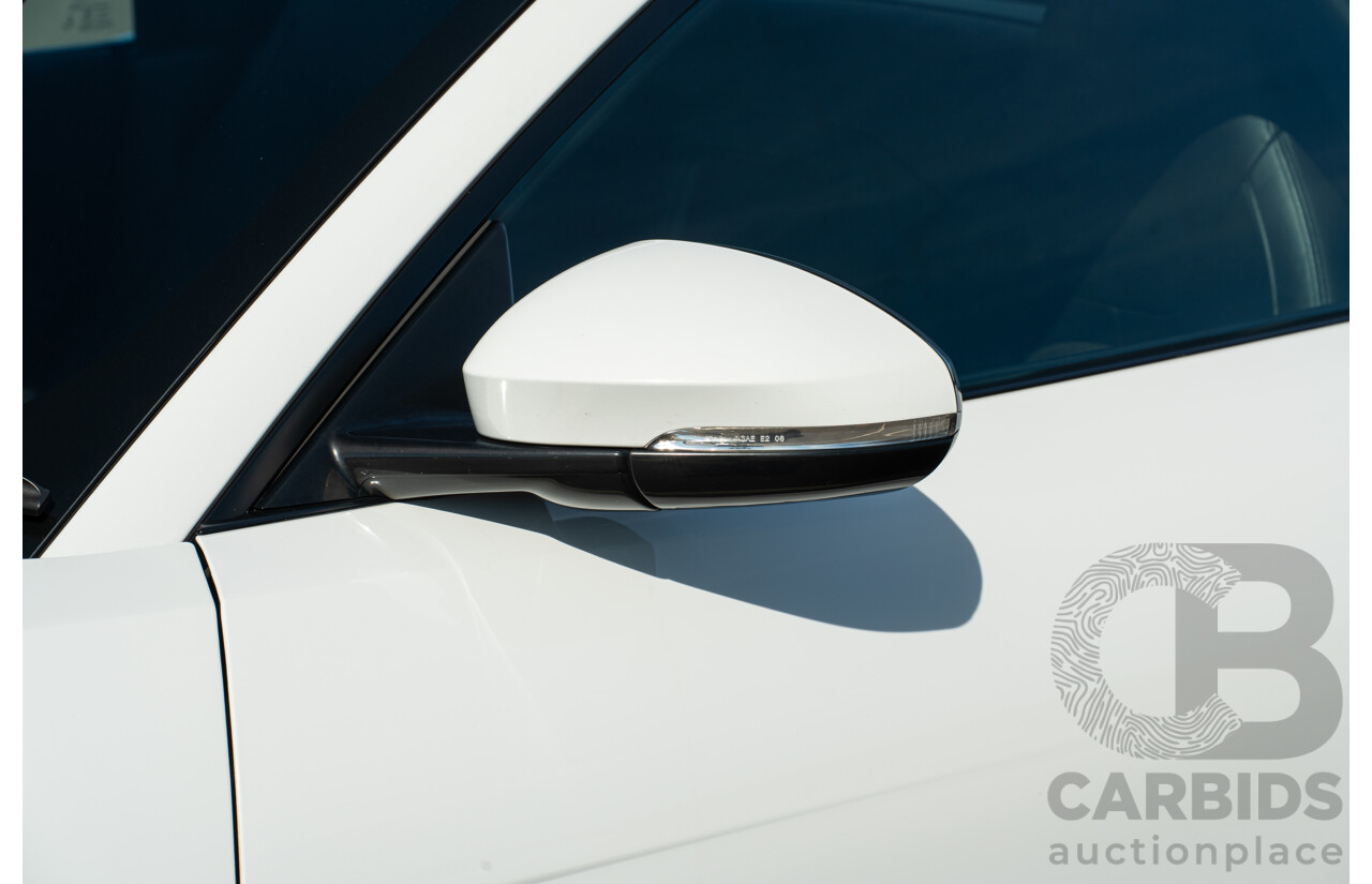 8/2013 Jaguar F-Type X152 2d Roadster Polaris White Supercharged V6 3.0L