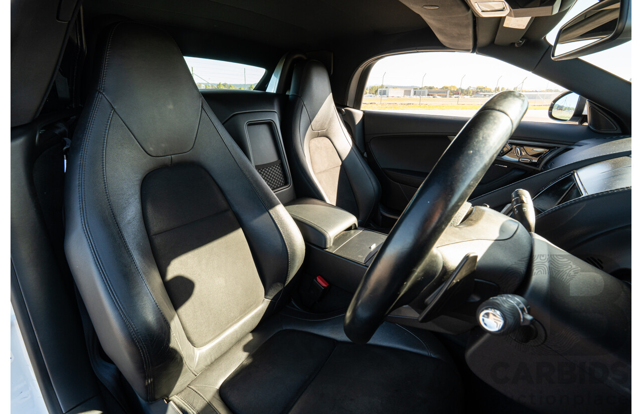 8/2013 Jaguar F-Type X152 2d Roadster Polaris White Supercharged V6 3.0L