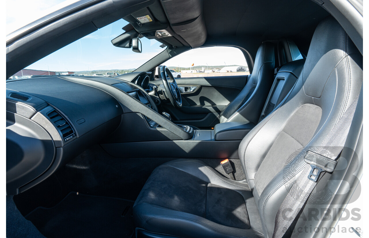 8/2013 Jaguar F-Type X152 2d Roadster Polaris White Supercharged V6 3.0L