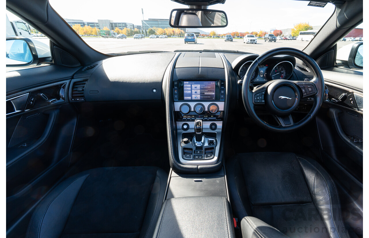 8/2013 Jaguar F-Type X152 2d Roadster Polaris White Supercharged V6 3.0L