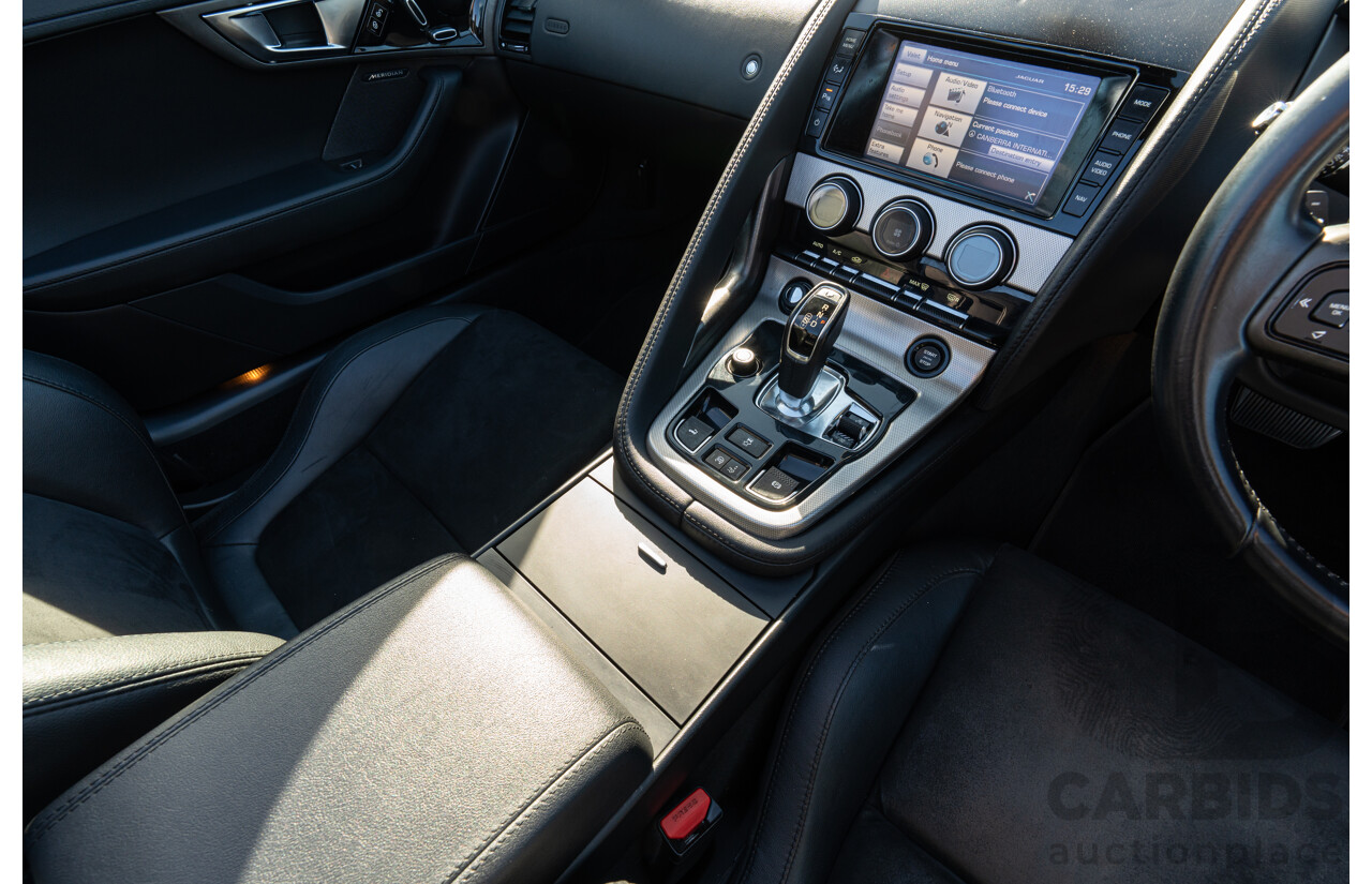 8/2013 Jaguar F-Type X152 2d Roadster Polaris White Supercharged V6 3.0L