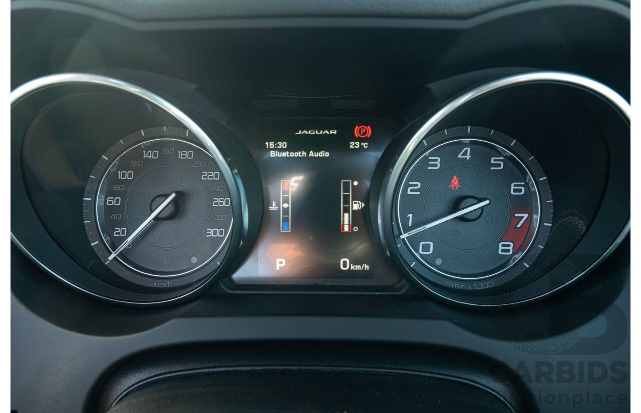 8/2013 Jaguar F-Type X152 2d Roadster Polaris White Supercharged V6 3.0L