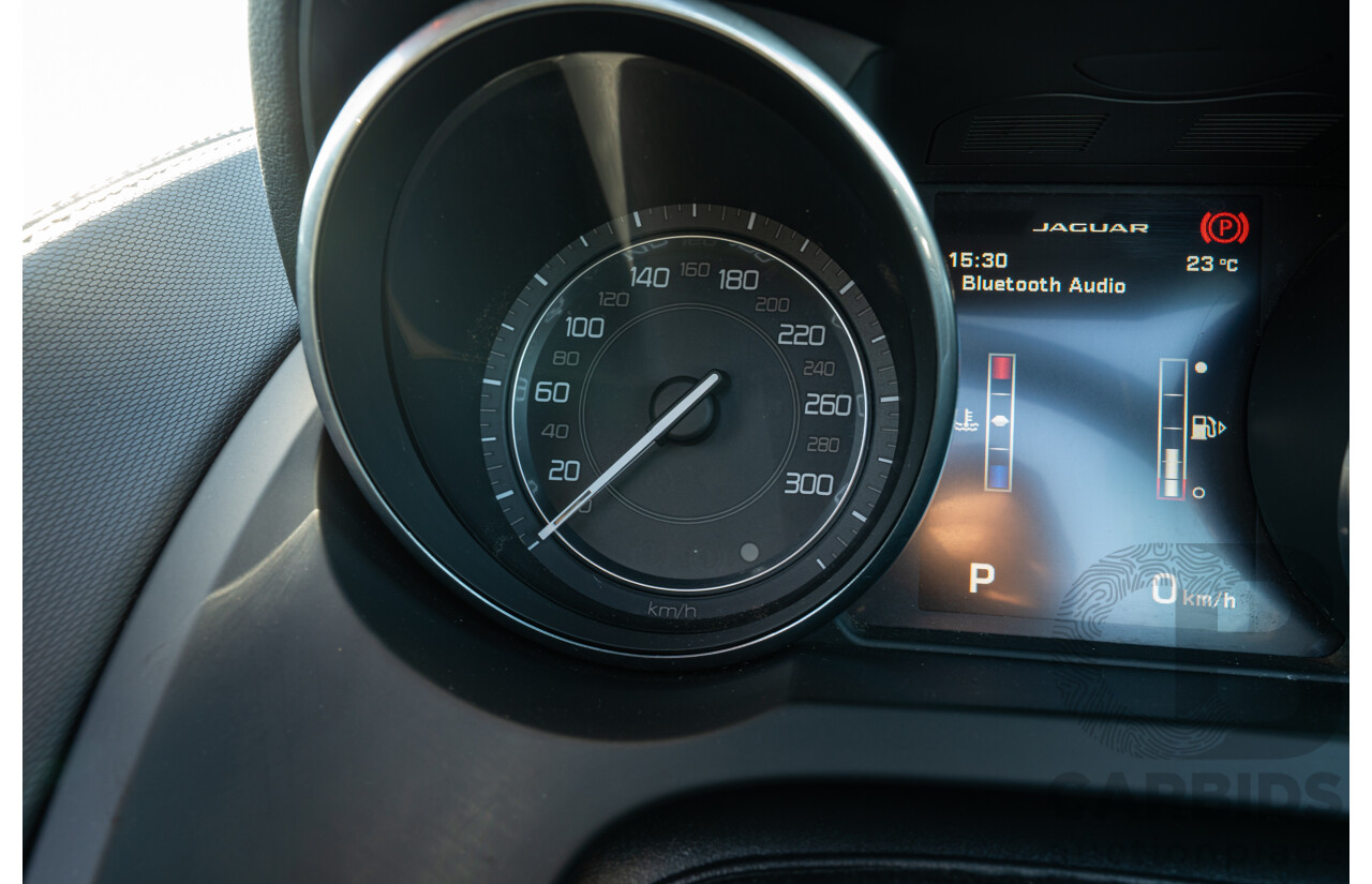 8/2013 Jaguar F-Type X152 2d Roadster Polaris White Supercharged V6 3.0L