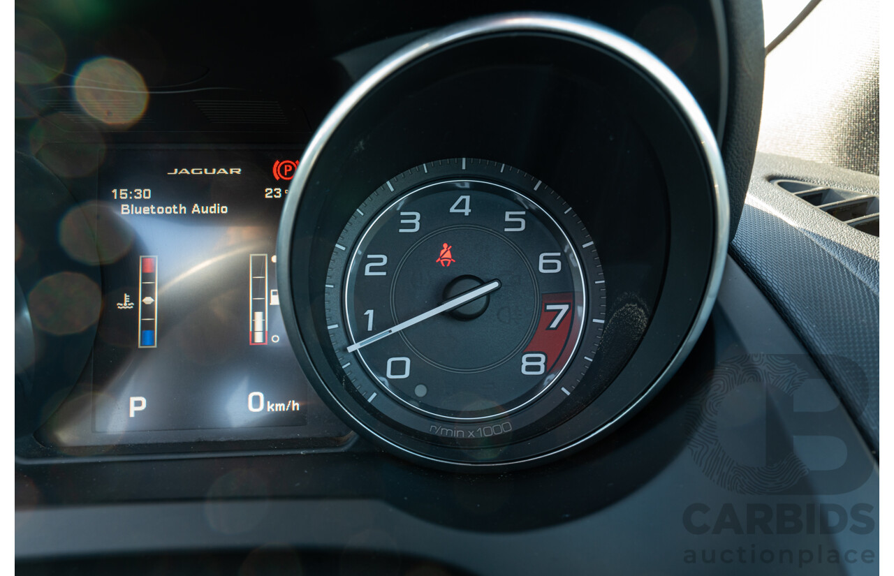 8/2013 Jaguar F-Type X152 2d Roadster Polaris White Supercharged V6 3.0L