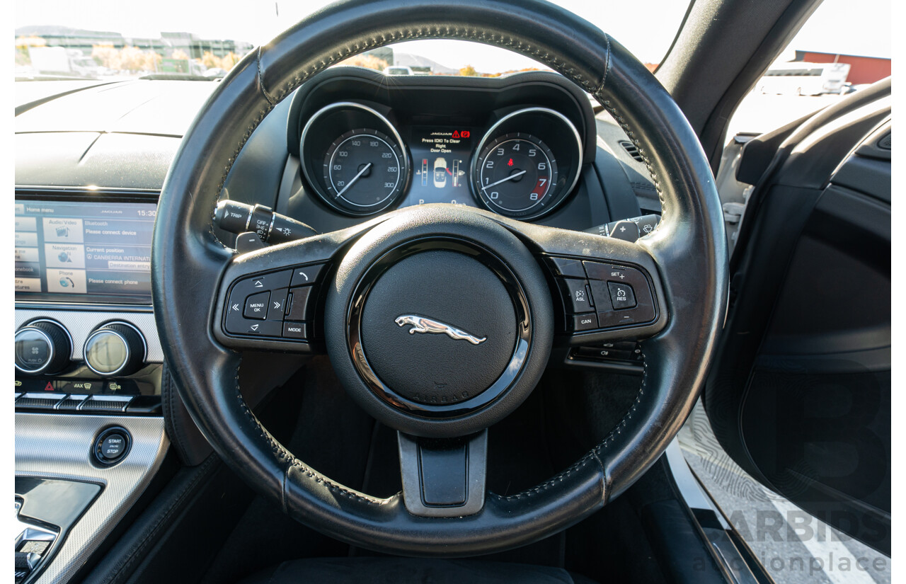 8/2013 Jaguar F-Type X152 2d Roadster Polaris White Supercharged V6 3.0L