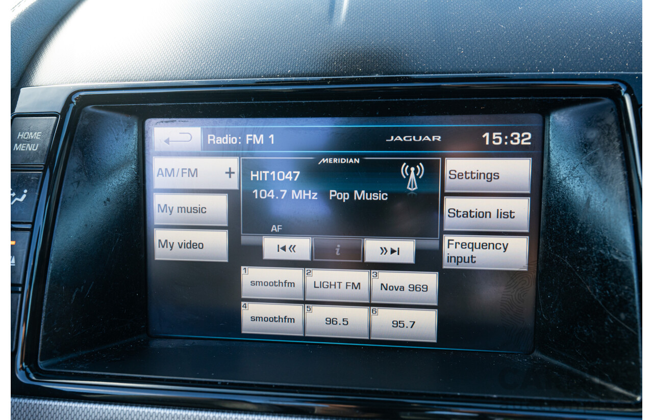 8/2013 Jaguar F-Type X152 2d Roadster Polaris White Supercharged V6 3.0L