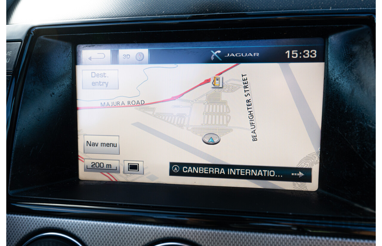 8/2013 Jaguar F-Type X152 2d Roadster Polaris White Supercharged V6 3.0L