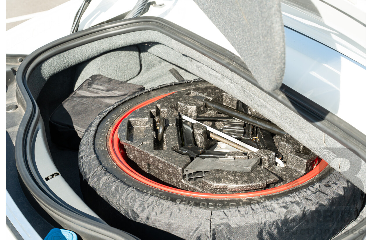 8/2013 Jaguar F-Type X152 2d Roadster Polaris White Supercharged V6 3.0L