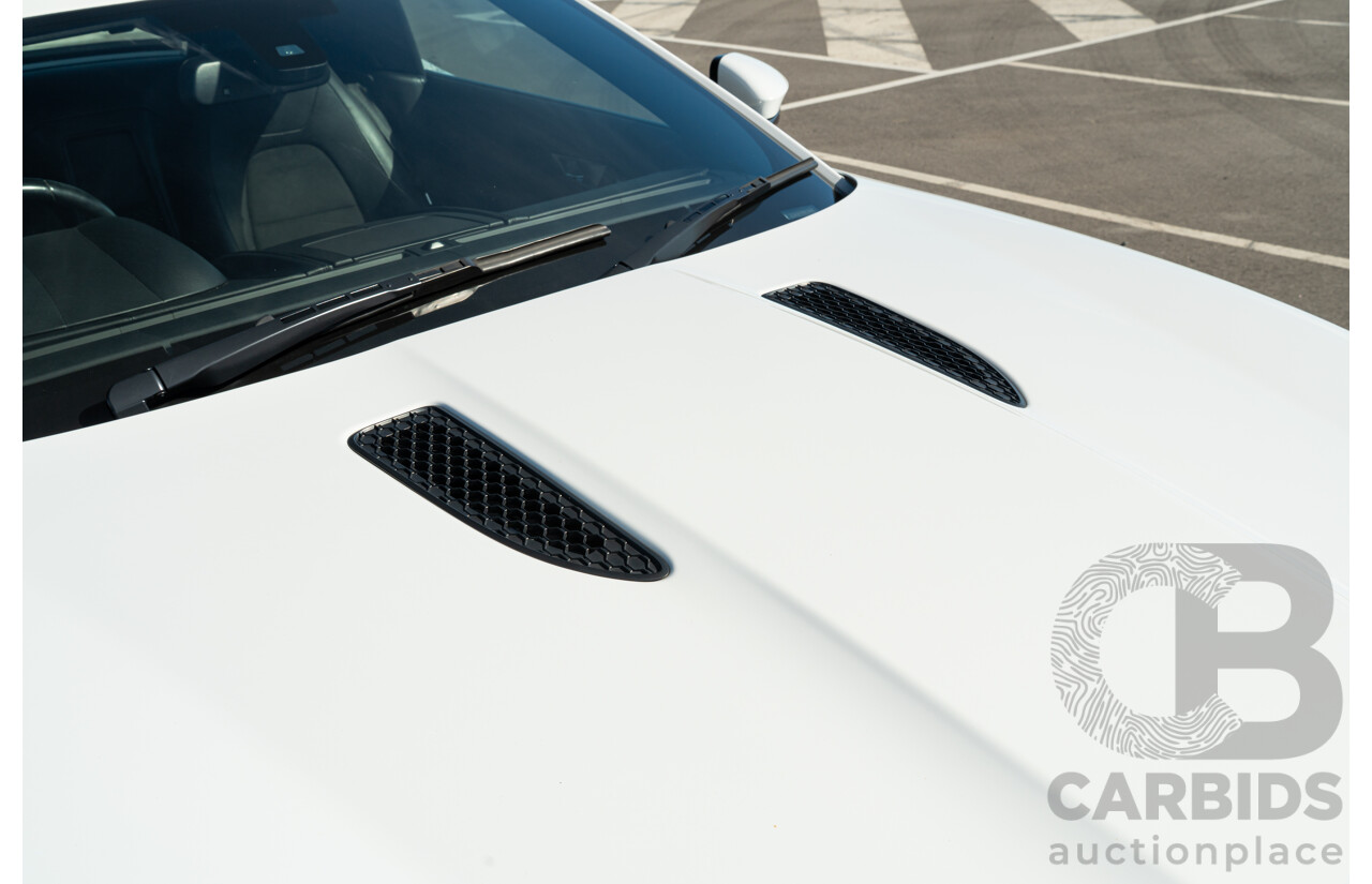 8/2013 Jaguar F-Type X152 2d Roadster Polaris White Supercharged V6 3.0L