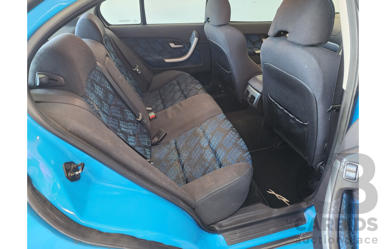 5/2006 Ford Falcon XR6 BF 4d Sedan Blue 4.0L