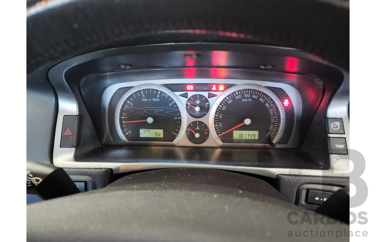 5/2006 Ford Falcon XR6 BF 4d Sedan Blue 4.0L