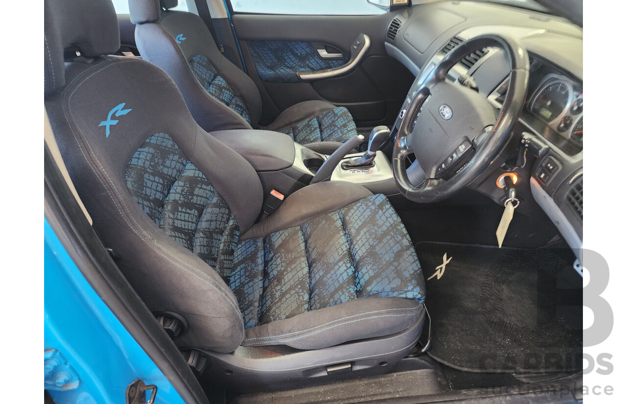 5/2006 Ford Falcon XR6 BF 4d Sedan Blue 4.0L