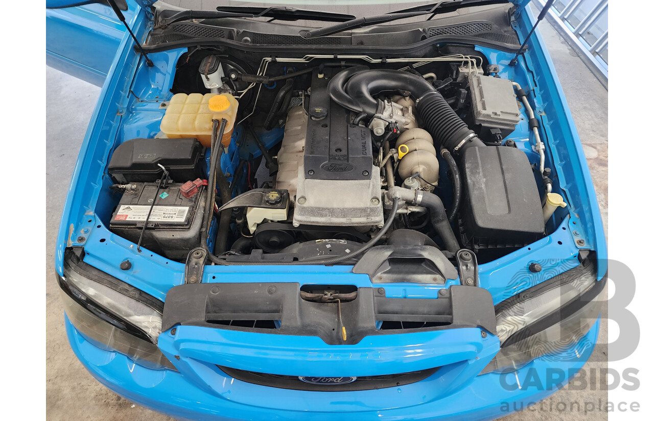 5/2006 Ford Falcon XR6 BF 4d Sedan Blue 4.0L