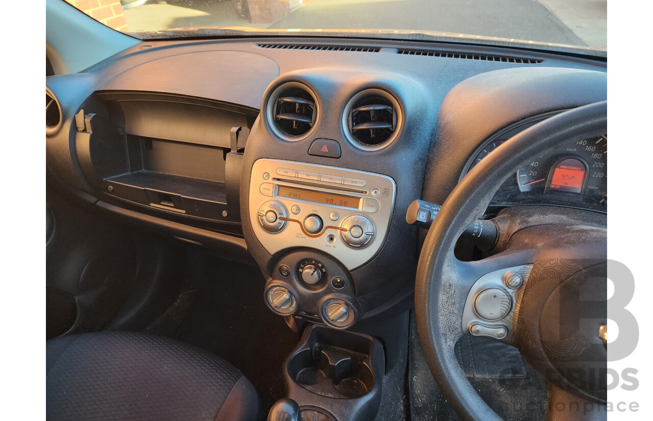 5/2011 Nissan Micra ST-L K13 5d Hatchback Gold 1.5L