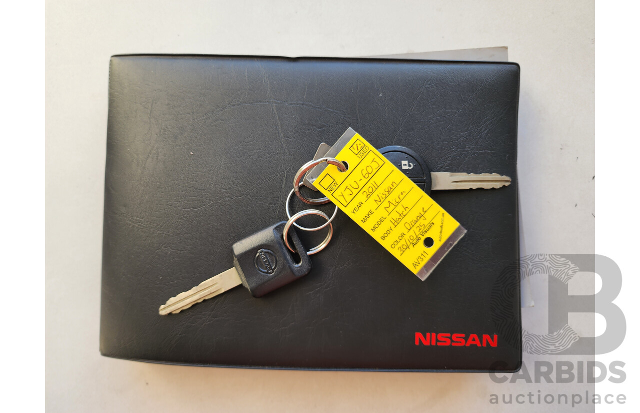 5/2011 Nissan Micra ST-L K13 5d Hatchback Gold 1.5L