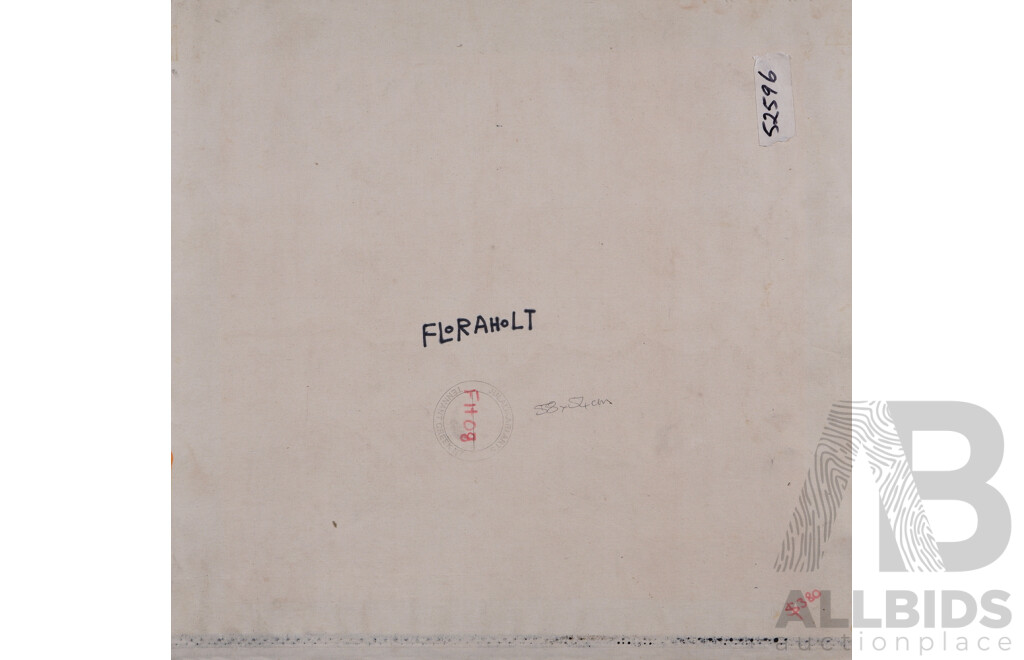 Flora Holt, (20th Century, Indigenous-Australian), Star, Moon & Animals/Bushtucker and More, Collection of Four Acrylics on Canvas, 67 x 67 cm (largest canvas) (4)