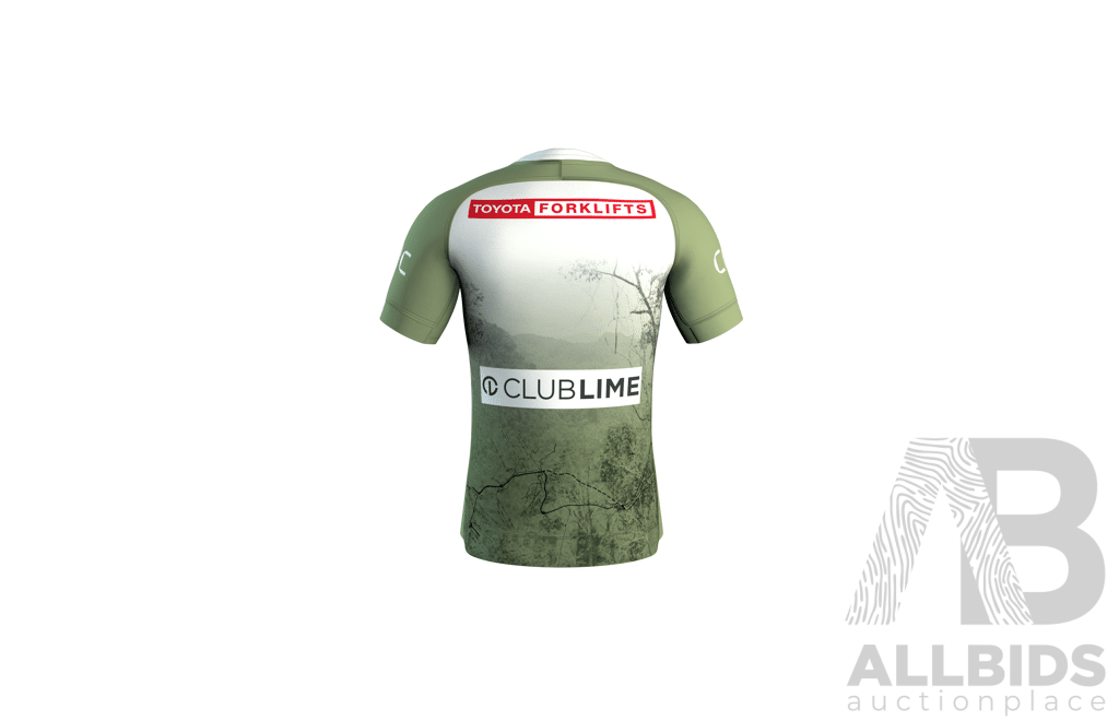 1. Kaeo Weekes - Match Worn and Signed Canberra Raiders 2025 ANZAC Jersey - Round 8 V Dolphins - Proceeds Towards ANZAC Foundation