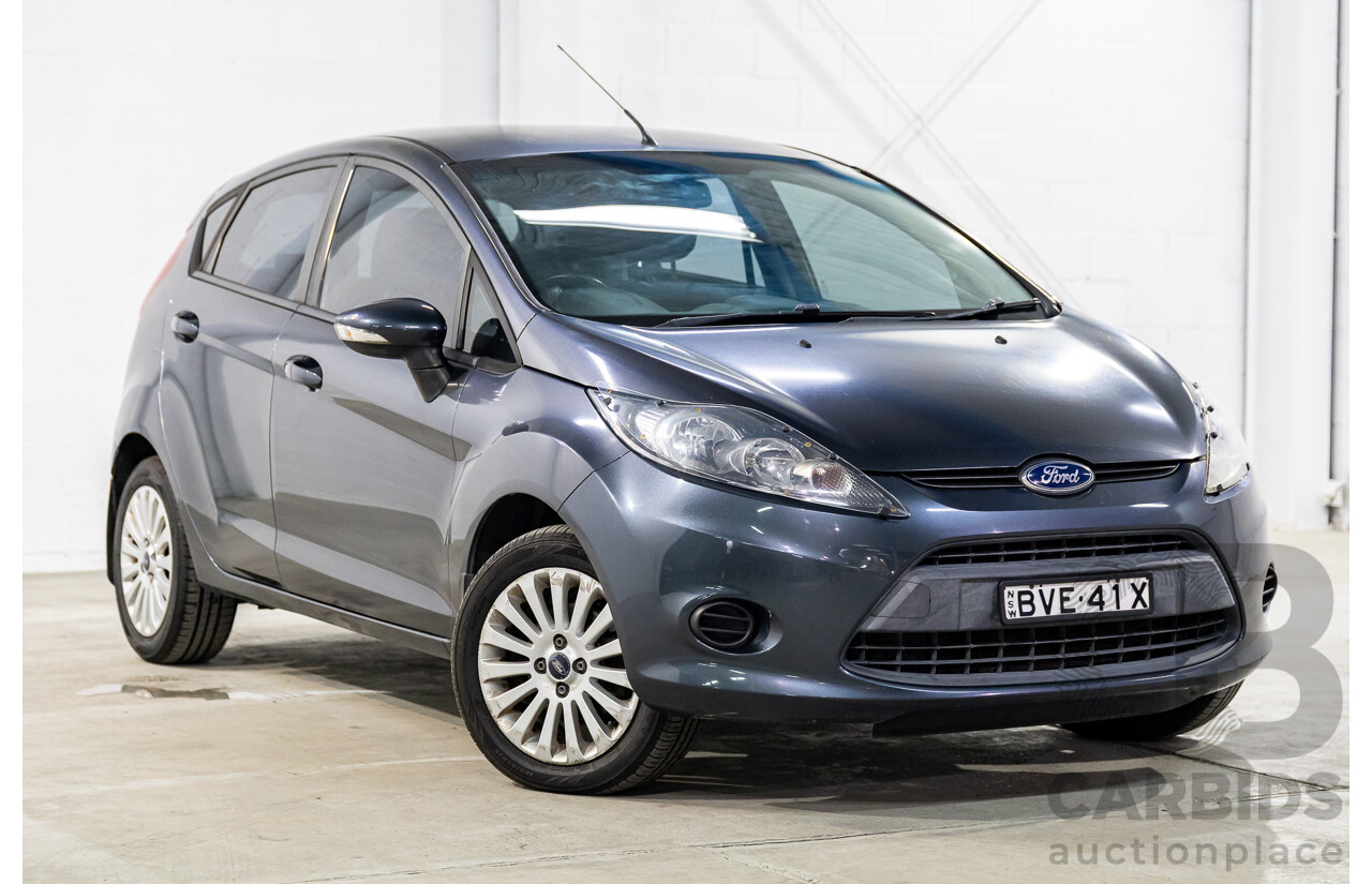 10/2010 Ford Fiesta LX WT 5d Hatchback Metropolitan Grey 1.6L