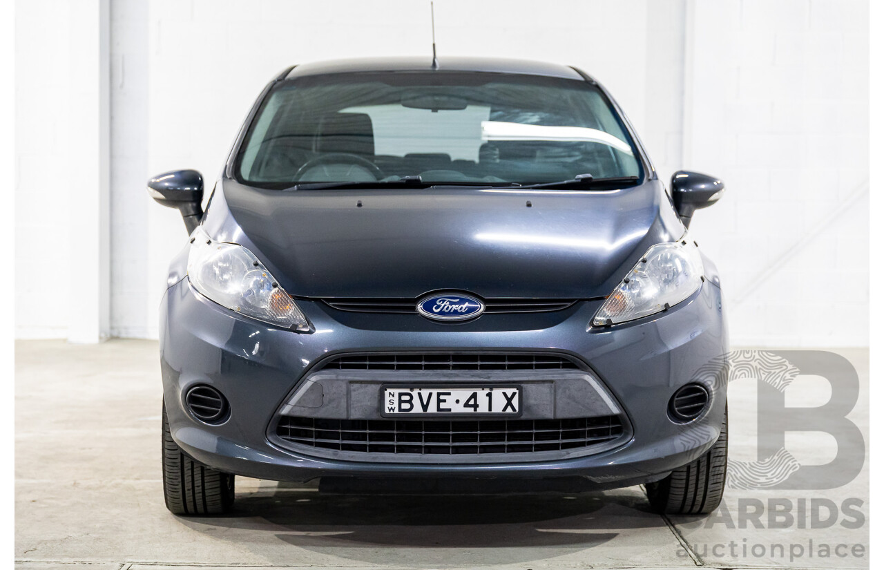 10/2010 Ford Fiesta LX WT 5d Hatchback Metropolitan Grey 1.6L