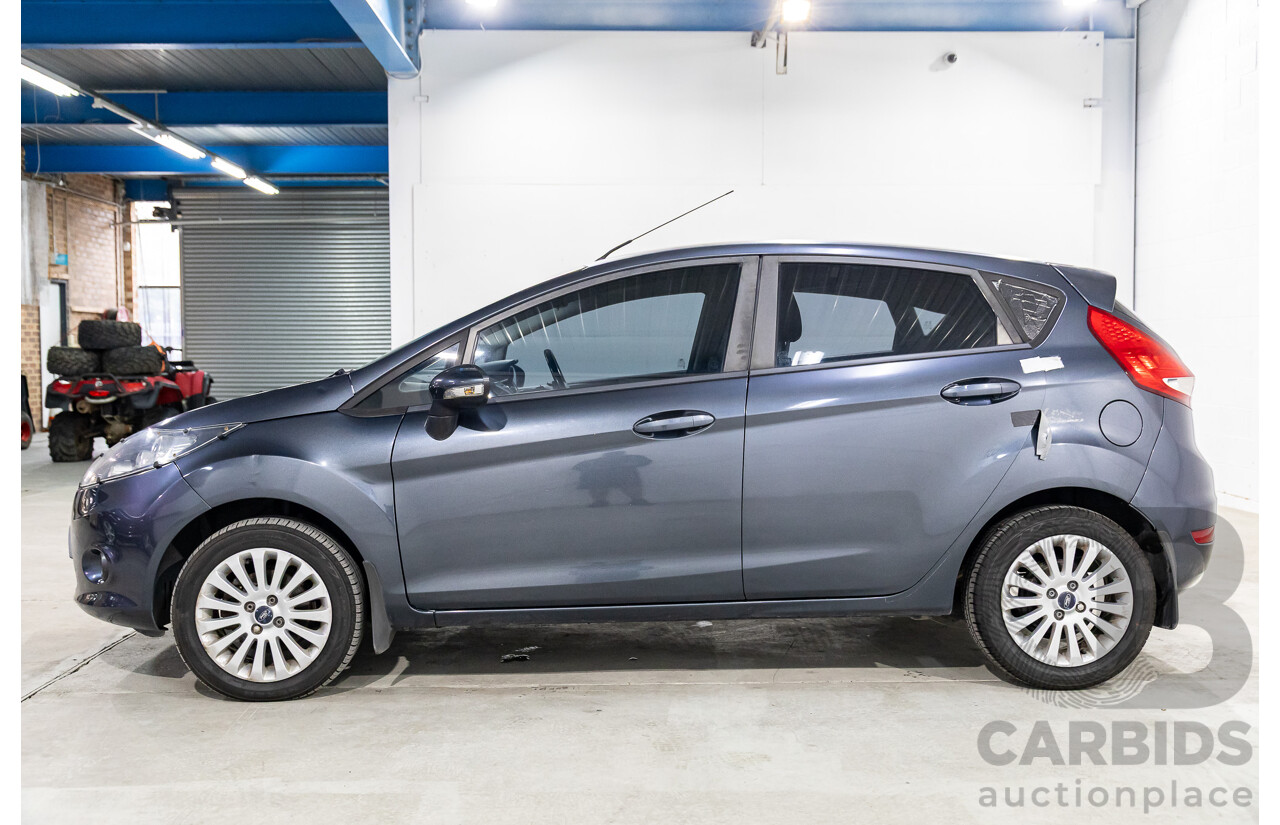 10/2010 Ford Fiesta LX WT 5d Hatchback Metropolitan Grey 1.6L