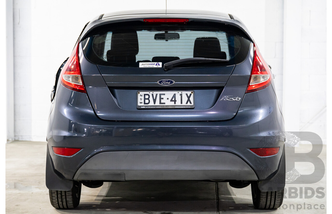 10/2010 Ford Fiesta LX WT 5d Hatchback Metropolitan Grey 1.6L