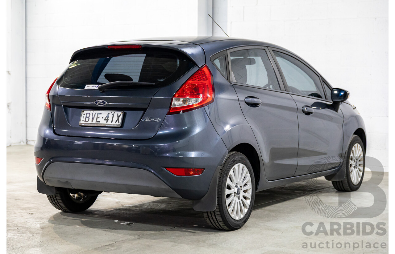 10/2010 Ford Fiesta LX WT 5d Hatchback Metropolitan Grey 1.6L