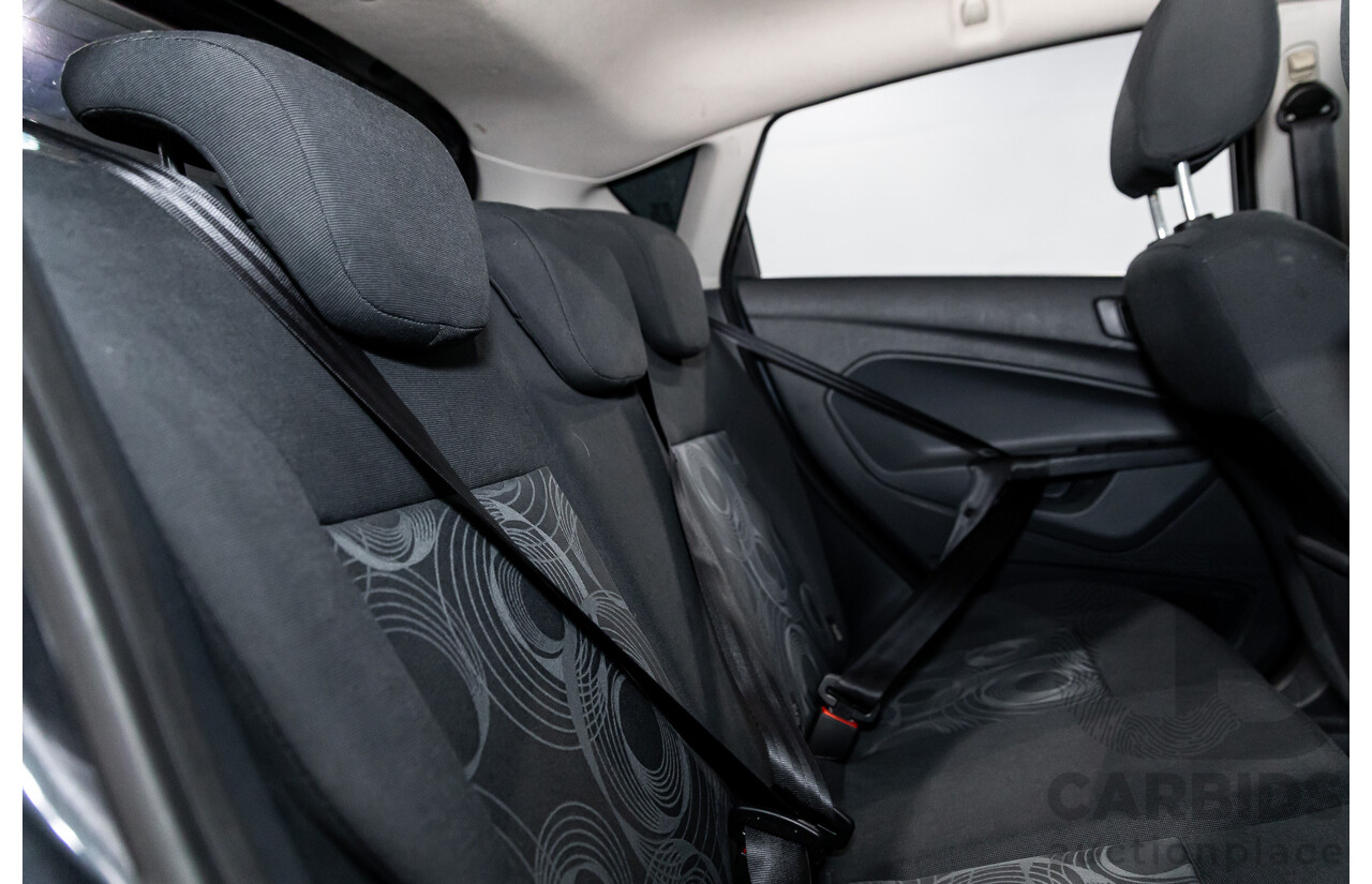 10/2010 Ford Fiesta LX WT 5d Hatchback Metropolitan Grey 1.6L