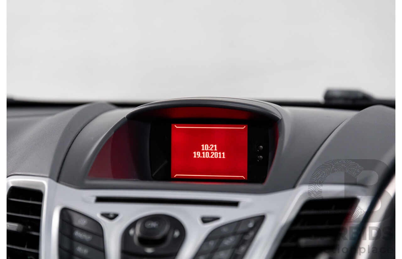 10/2010 Ford Fiesta LX WT 5d Hatchback Metropolitan Grey 1.6L