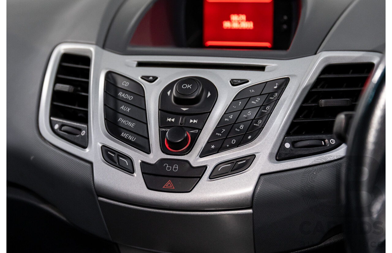 10/2010 Ford Fiesta LX WT 5d Hatchback Metropolitan Grey 1.6L