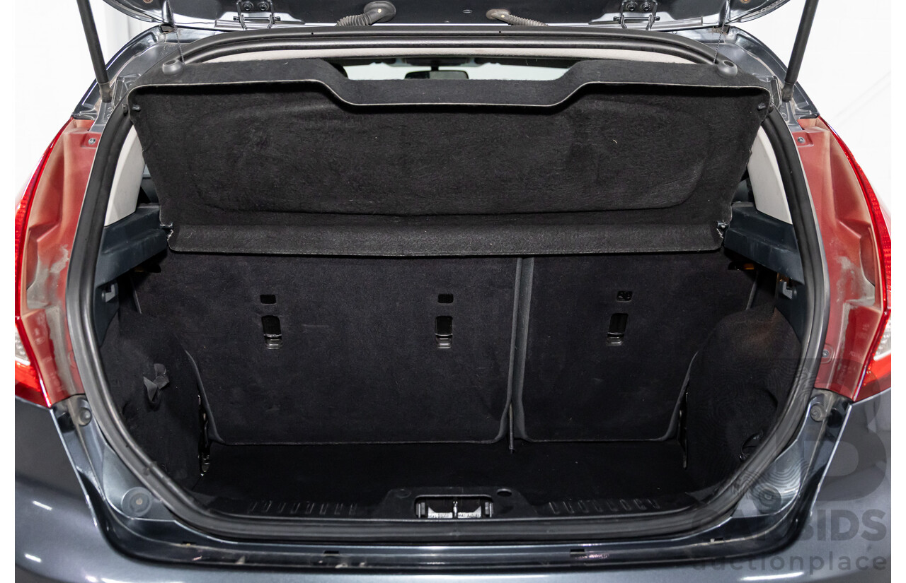 10/2010 Ford Fiesta LX WT 5d Hatchback Metropolitan Grey 1.6L