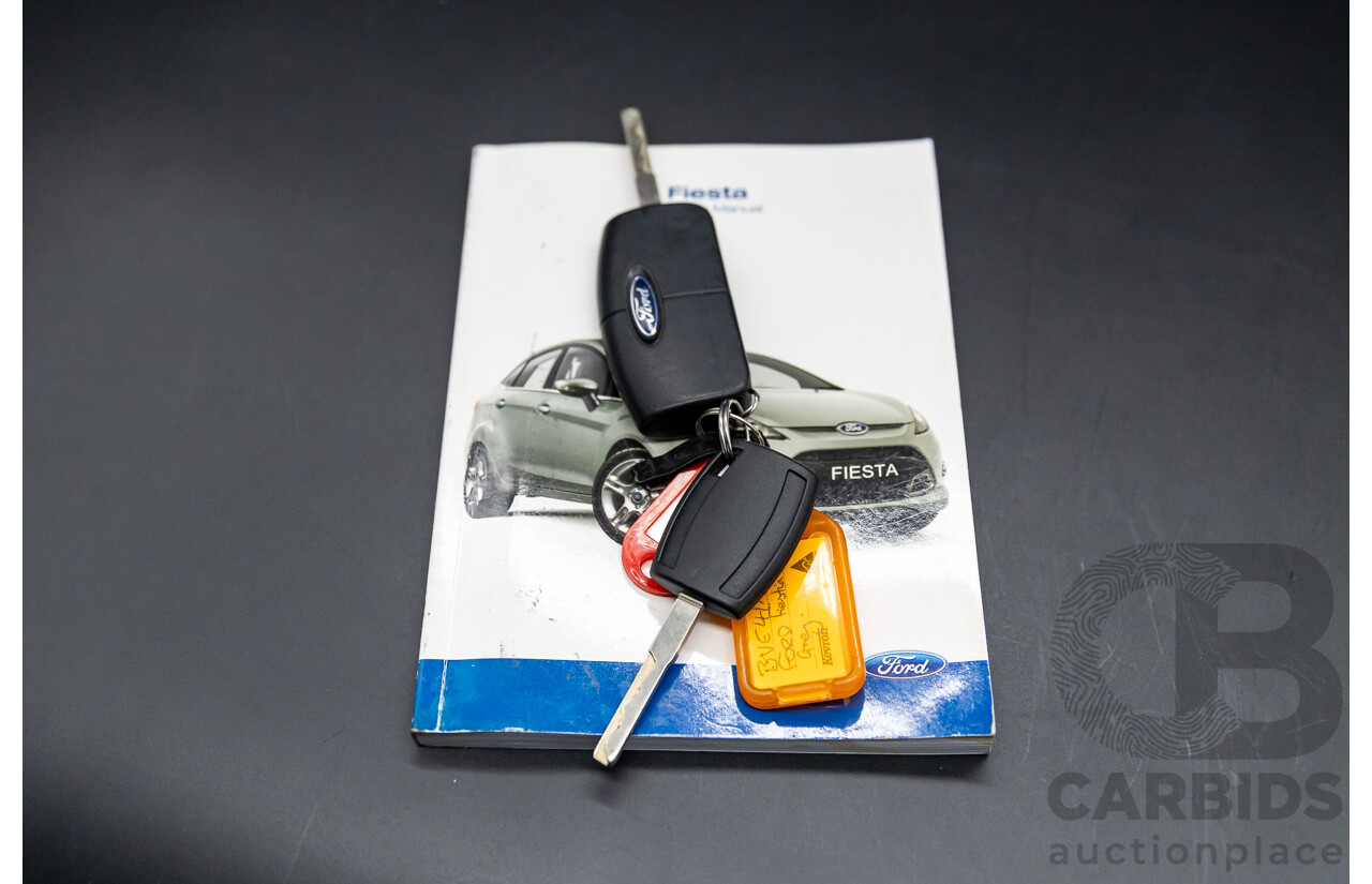 10/2010 Ford Fiesta LX WT 5d Hatchback Metropolitan Grey 1.6L