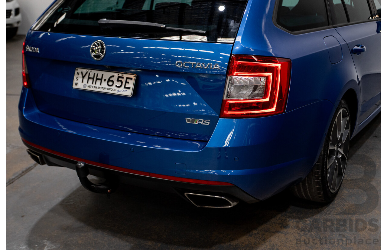 1/2017 Skoda Octavia RS 162 TSI NE MY17 4d Wagon Race Blue Metallic Turbo 2.0L
