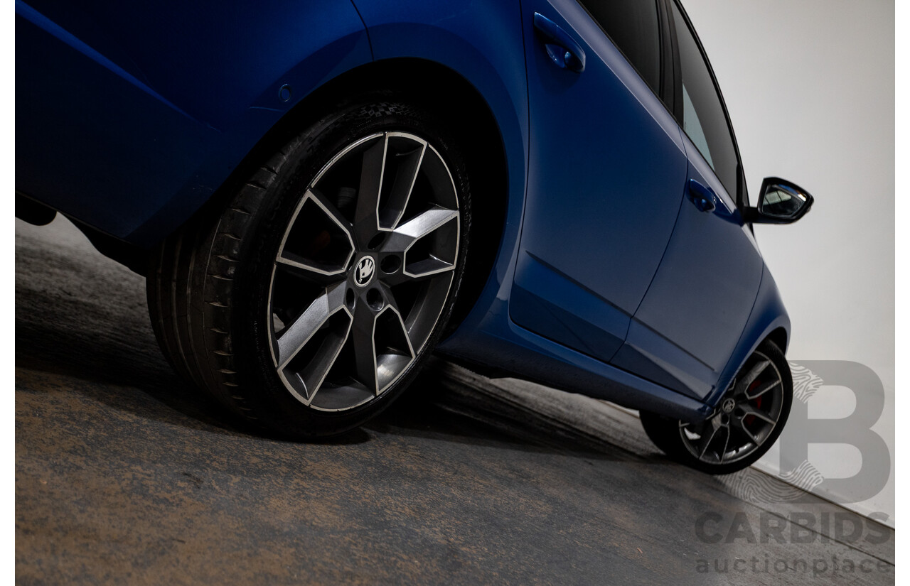 1/2017 Skoda Octavia RS 162 TSI NE MY17 4d Wagon Race Blue Metallic Turbo 2.0L