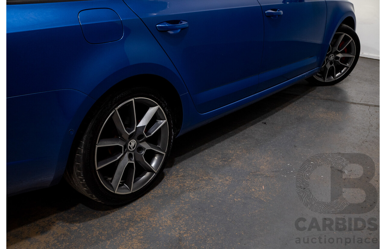 1/2017 Skoda Octavia RS 162 TSI NE MY17 4d Wagon Race Blue Metallic Turbo 2.0L