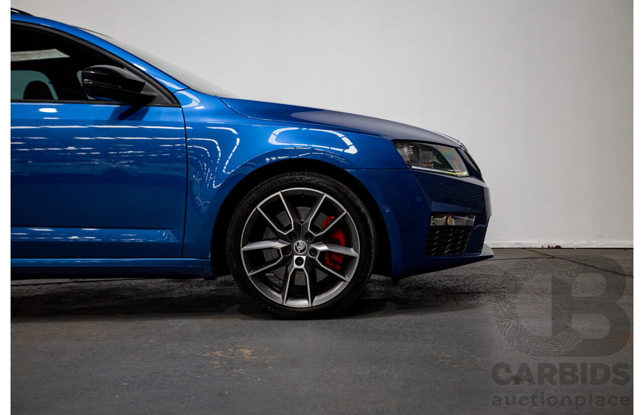 1/2017 Skoda Octavia RS 162 TSI NE MY17 4d Wagon Race Blue Metallic Turbo 2.0L