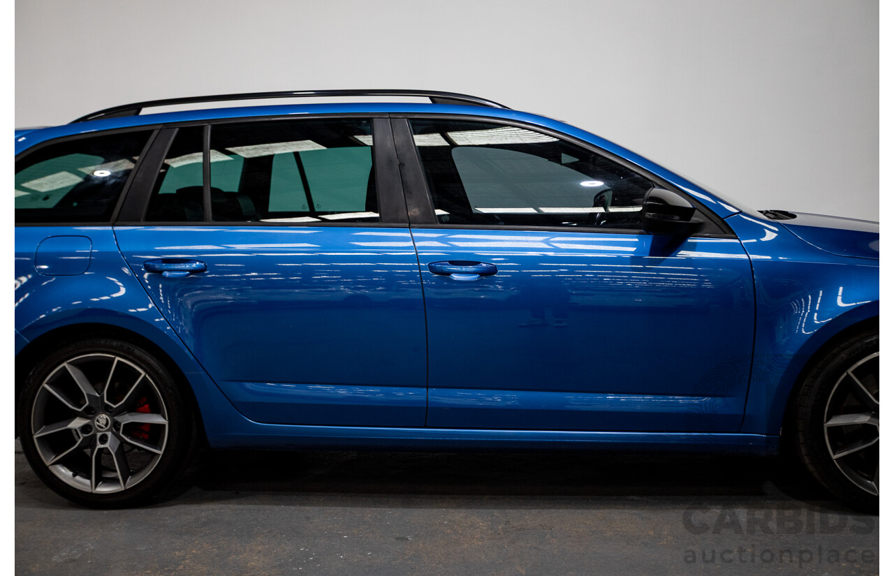 1/2017 Skoda Octavia RS 162 TSI NE MY17 4d Wagon Race Blue Metallic Turbo 2.0L