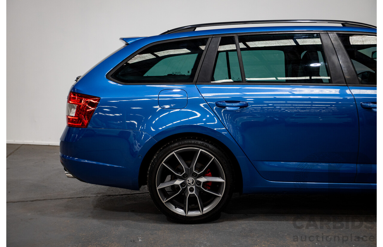 1/2017 Skoda Octavia RS 162 TSI NE MY17 4d Wagon Race Blue Metallic Turbo 2.0L