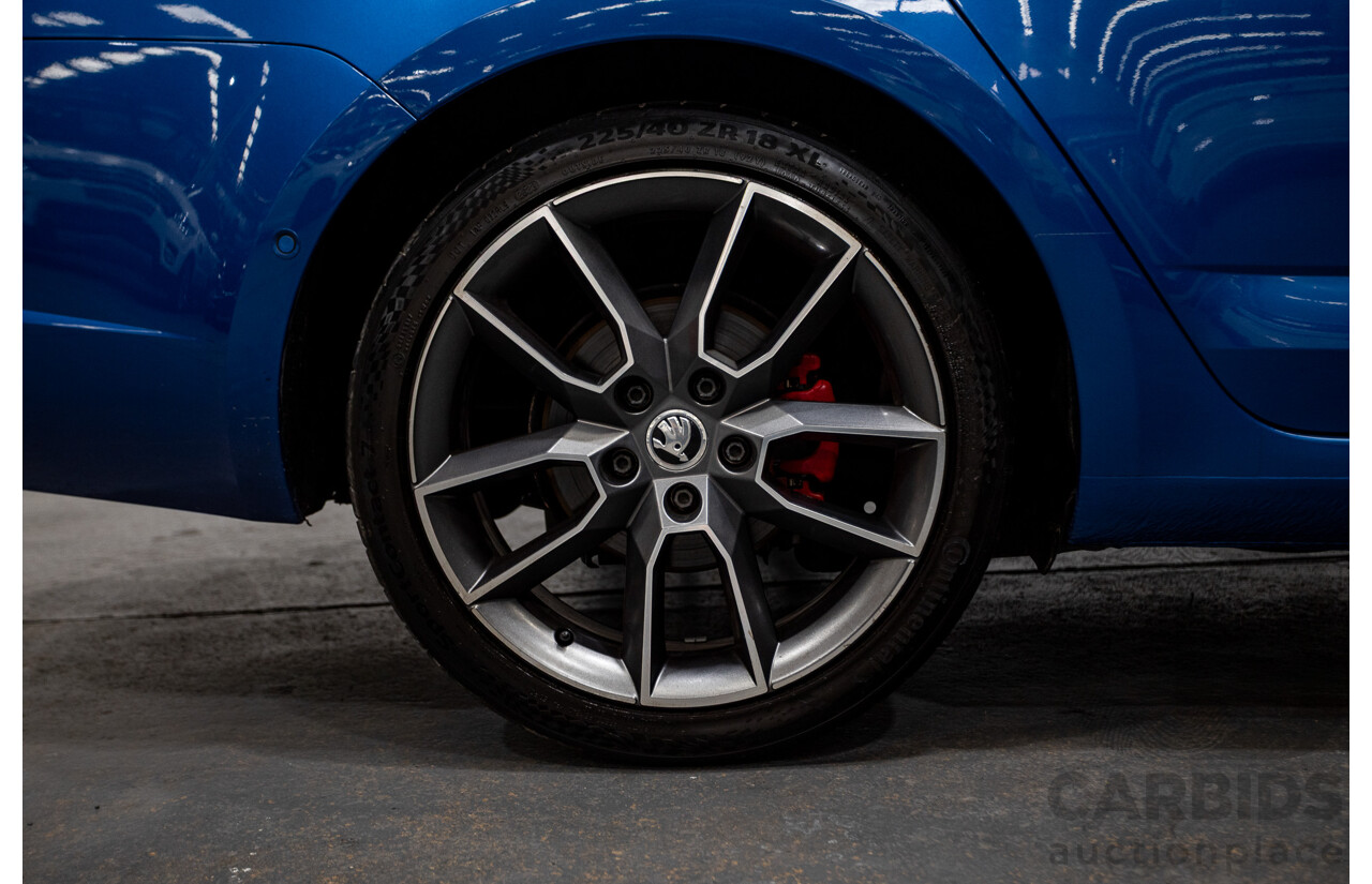 1/2017 Skoda Octavia RS 162 TSI NE MY17 4d Wagon Race Blue Metallic Turbo 2.0L