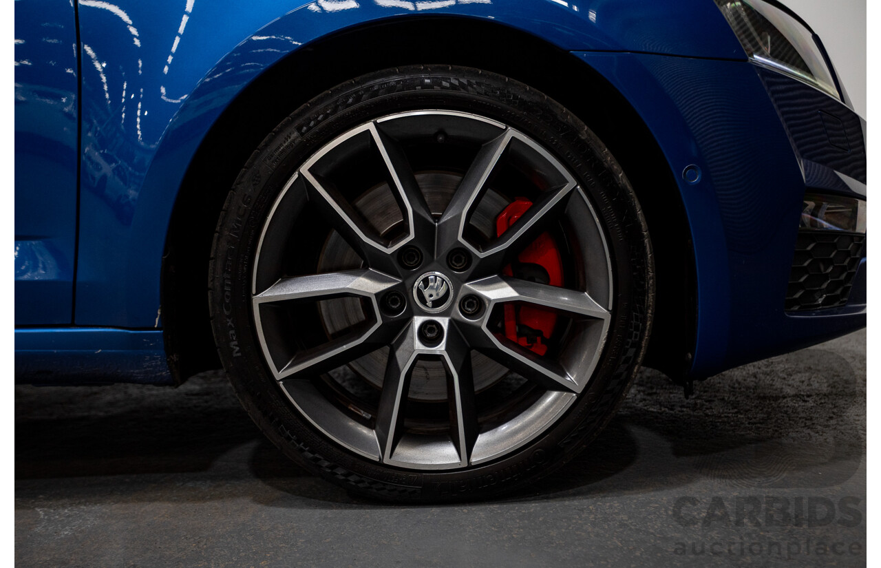 1/2017 Skoda Octavia RS 162 TSI NE MY17 4d Wagon Race Blue Metallic Turbo 2.0L