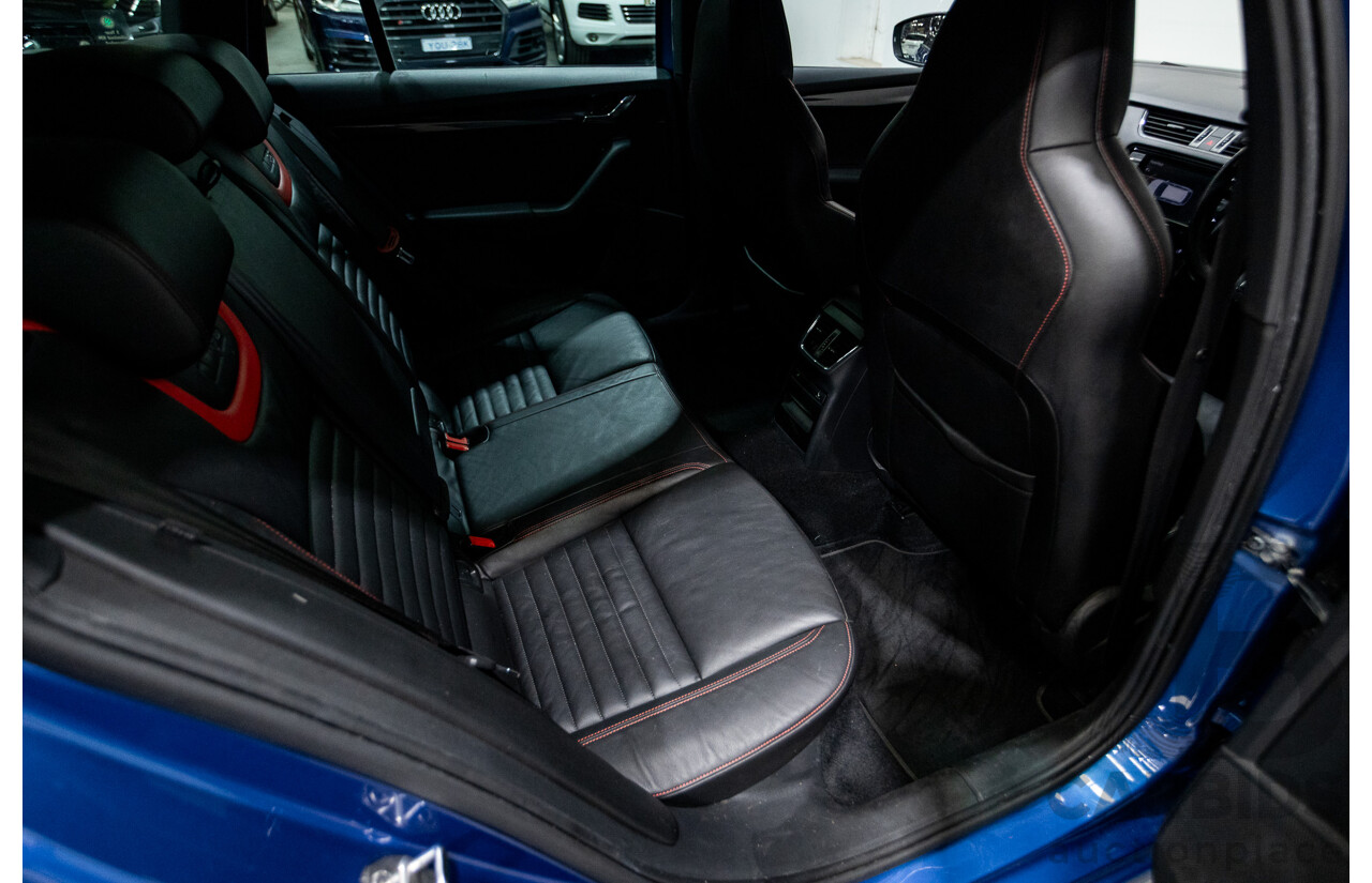 1/2017 Skoda Octavia RS 162 TSI NE MY17 4d Wagon Race Blue Metallic Turbo 2.0L