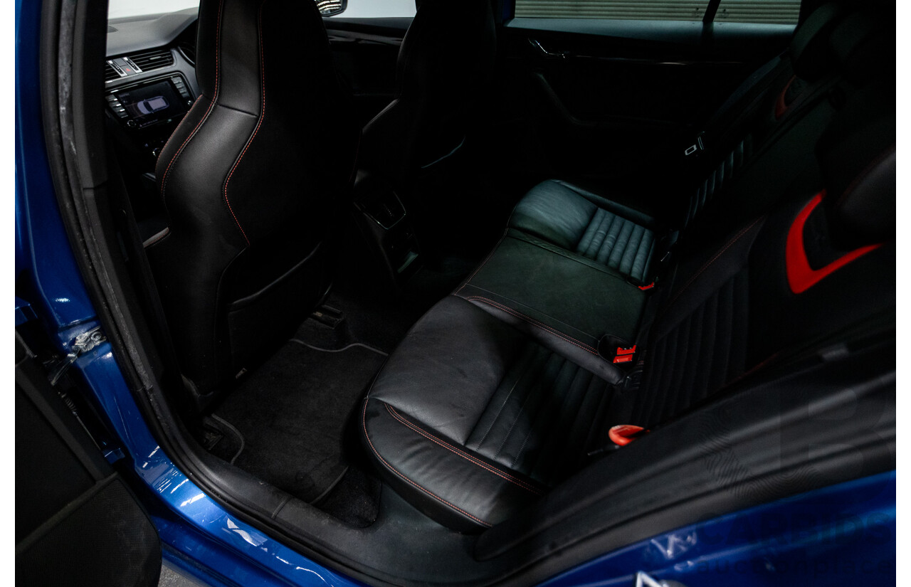 1/2017 Skoda Octavia RS 162 TSI NE MY17 4d Wagon Race Blue Metallic Turbo 2.0L