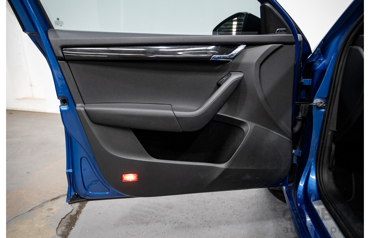 1/2017 Skoda Octavia RS 162 TSI NE MY17 4d Wagon Race Blue Metallic Turbo 2.0L